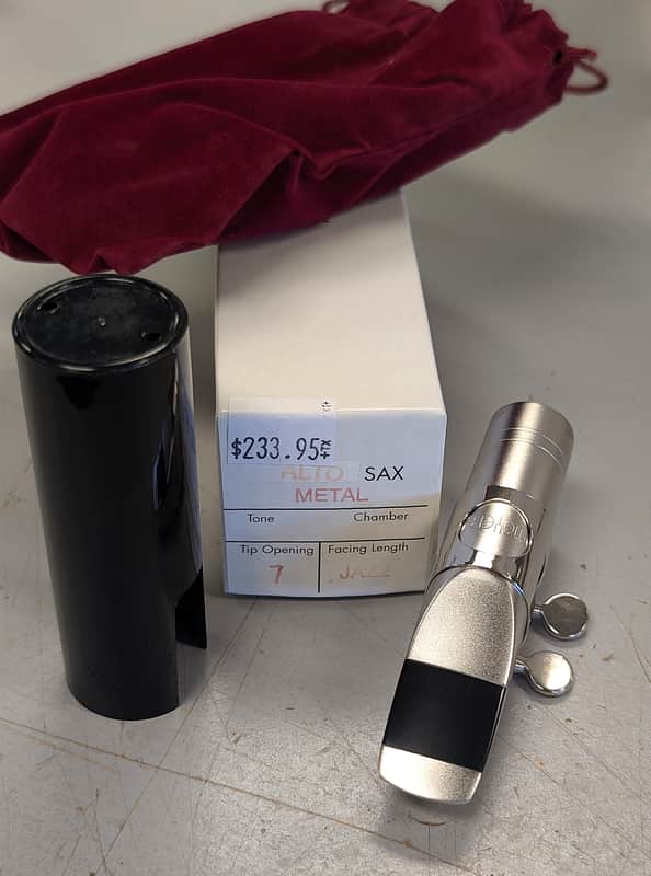 Meyer #7 Jazz Metal Alto Sax Mouthpiece image 1