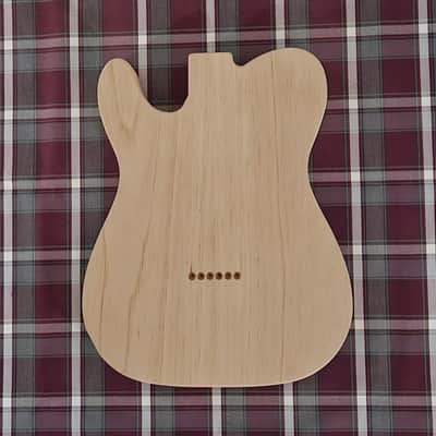 Woodtech Routing - 2 pc Spanish Cedar Telecaster Body - Unfinished image 2