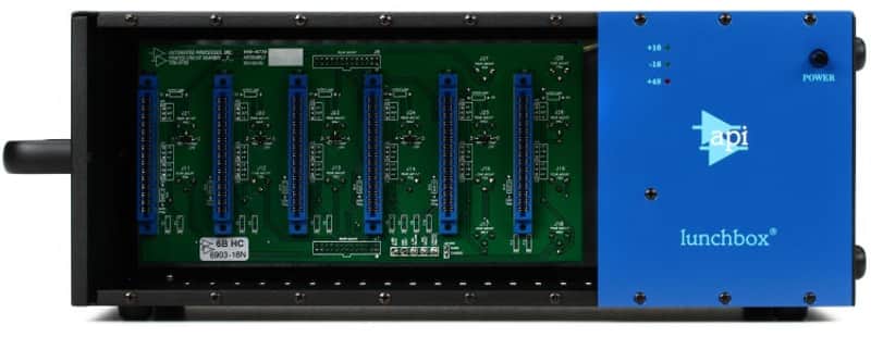 API 500-6B 6-slot 500 Series Lunchbox (API5006B-DBd1) image 1
