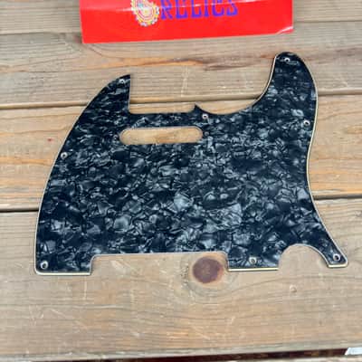 Real Life Relics Aged Black Pearl Telecaster® Pickguard 3 Ply 8 Hole    [PGAL1]