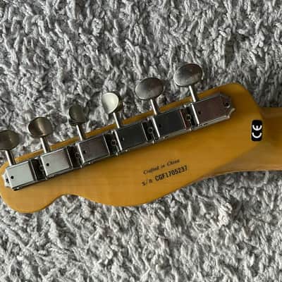 Fender Modern Player Telecaster Plus 2017 HSS Black Transparent Maple Guitar image 7