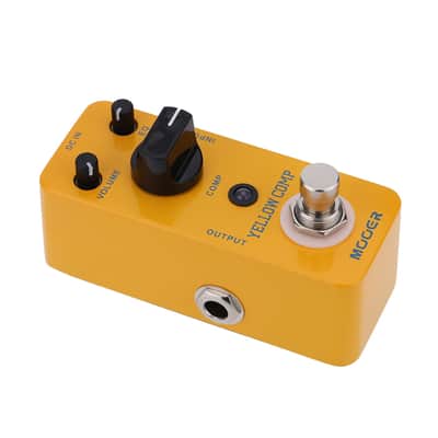 MOOER Yellow Comp Optical Compressor Electric Guitar EQ Compact Effect Pedal image 2