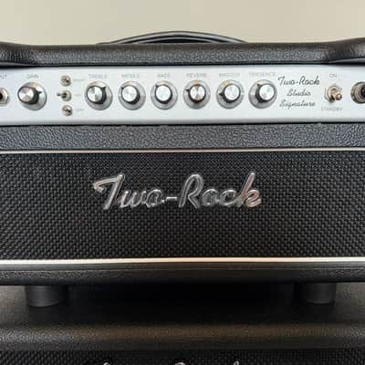 Two Rock Studio Signature 35-Watt 1x12" Amp + Cab Early 2020s - Silverface image 3