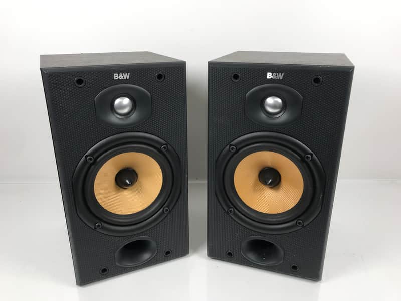 Bowers & Wilkins B&W DM-601 S2 Bookshelf Speakers Pair | Reverb