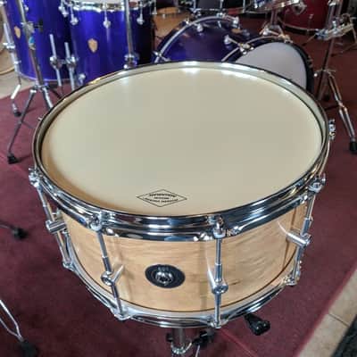 651 Drums 6.5x14 Oak "Layers of Wood" Snare Drum image 4