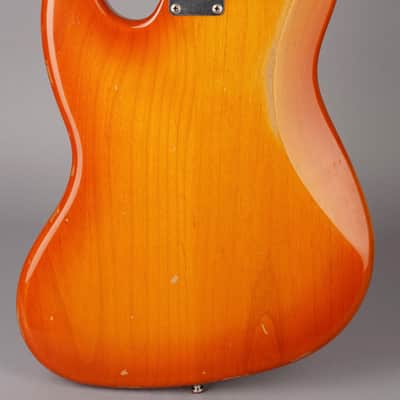 Fender Custom Shop 1964 Jazz Bass Relic - 2007 - Cherry Sunburst Relic image 9