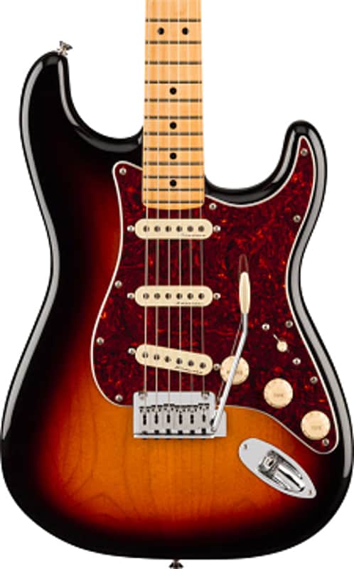 Fender Player II Modified Stratocaster Electric Guitar. Maple Fingerboard, 3 Tone Sunburst TGF33