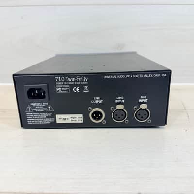 Universal Audio Audio 710 Twin-Finity Tube/Solid-State Mic Preamp DI - 2009 2009 image 7