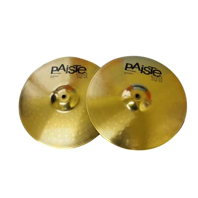 Paiste 13" 101 Brass Hi-Hat Cymbals (Pair)