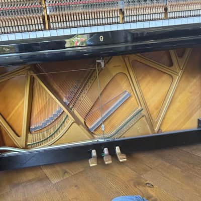Yamaha U3 H Model 1979 - Ebony Gloss imagen 7