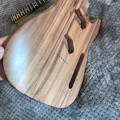 Tele Partscaster Walnut Body with Custom Shop Pickups image 5