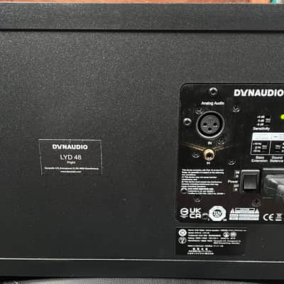 Dynaudio LYD 48 3-Way Active Studio Monitor Pair - Black image 6