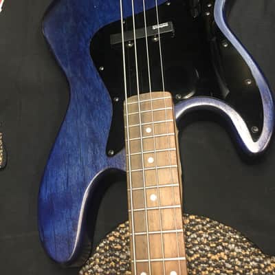 T.Davis Customs Muchaman J Bass 2017 Trans Blue image 21