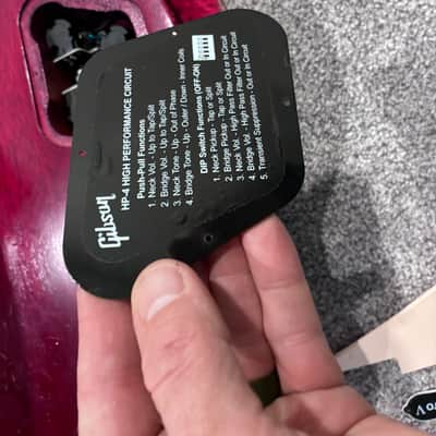 2019 Gibson Les Paul Traditonal Pro V Relic Satin Wine Red image 22