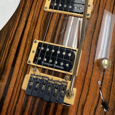 Brian Moore C-55P 1997 Namm Show - Striped Ebony image 4