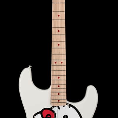 Squier Fender x Hello Kitty White Stratocaster image 5