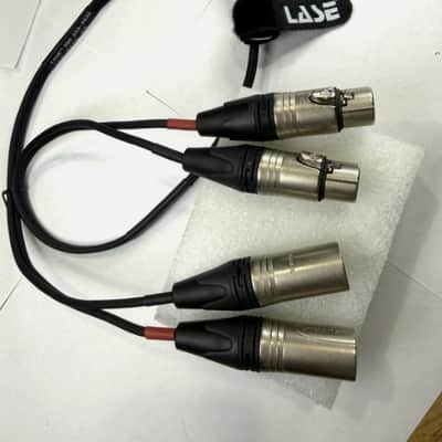 LASE 3 Ft Dual Mike Cable W/ NEUTRIK NC3MXX 3-Pin XLR Male to NC3FXXX Female image 6