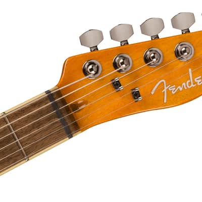 Fender Special Edition Custom Telecaster FMT HH with Laurel Fretboard 2019 - Present - Amber image 5