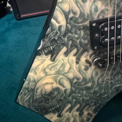B.C. Rich Warlock 2003 Doc Murdock Body Art Collection image 10