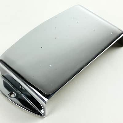Fender Vintage Precision Bass Bridge Cover (Ashtray) Chrome c. 1965–1975 image 1