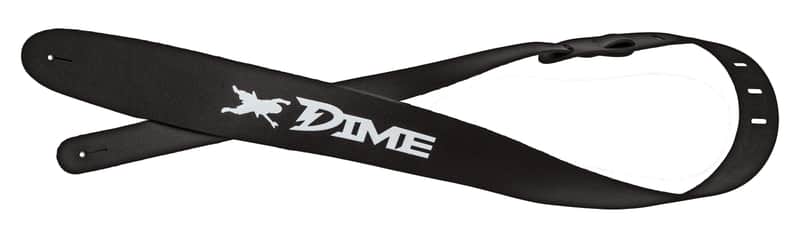 Dean Dimebag Darrell Leather guitar strap - 2.5 wide image 1