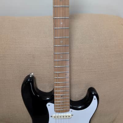 Warmoth Strat 2004 - Black 1985 MIJ Squier Body image 2