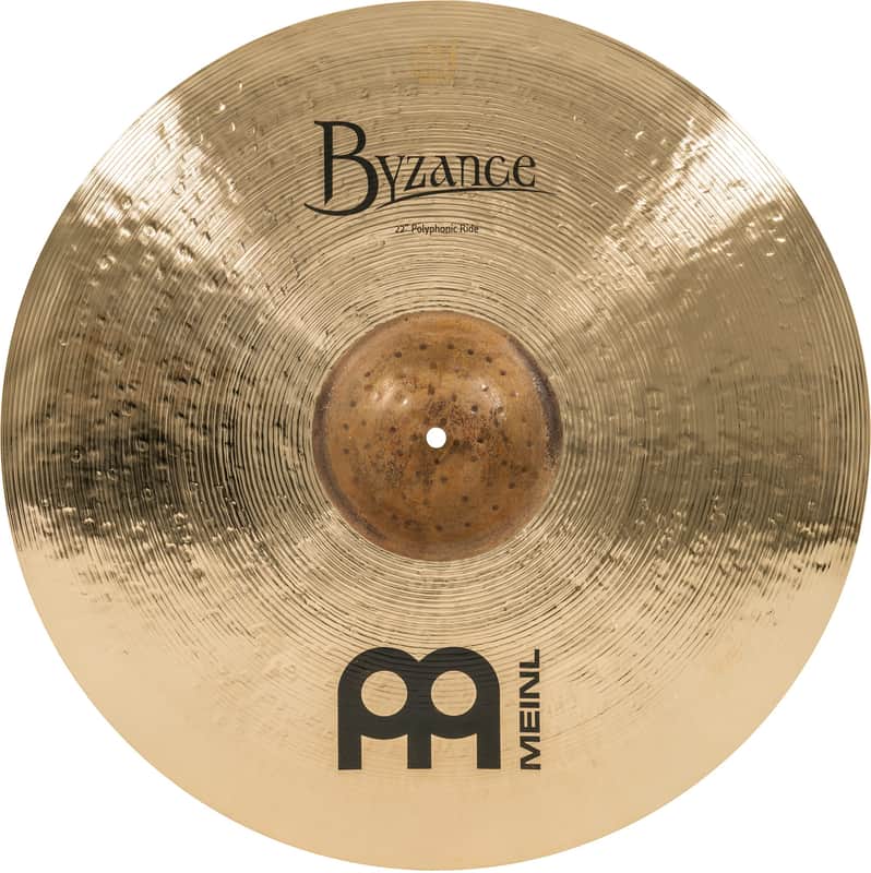 Meinl 22" Byzance Polyphonic Ride, Brilliant image 1