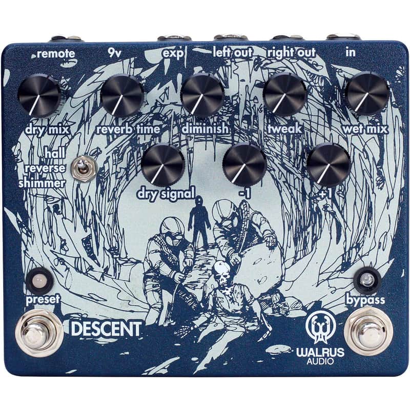 Walrus Audio Descent Boutique Reverb Pedal image 1