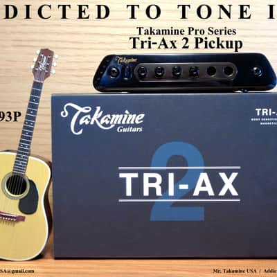 Takamine TRI-AX 2 Acoustic Guitar Pickup CTP1 CTP2 CTP3 CT4DX Modified L R Baggs M80 image 2