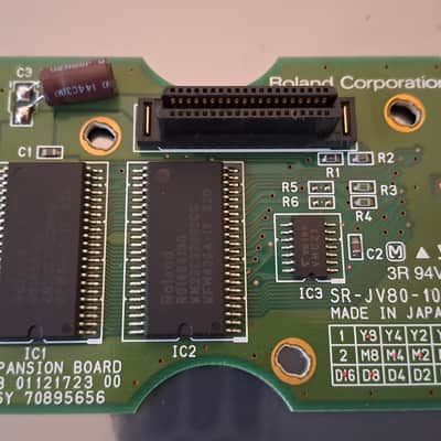 Roland SR-JV80-10 Bass and Drums Expansion Board - recapped image 2