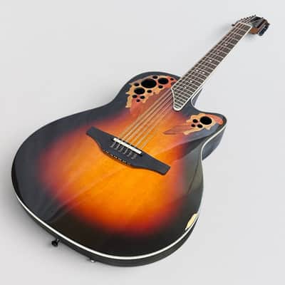 Ovation 2758AX-NEB-G Pro Series Standard Elite Deep Contour 12-String Acoustic Electric Guitar - New England Burst image 13