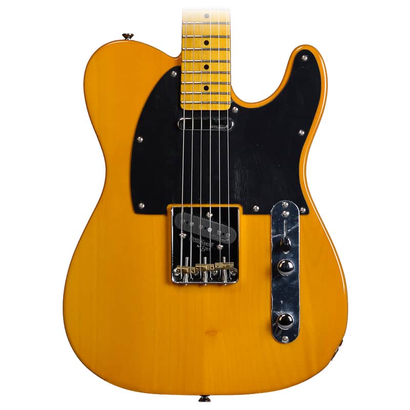 Vintage V52BS Reissued Series Single Cutaway Butterscotch image 1