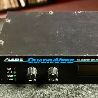 Alesis QuadraVerb PLUS Ver 2.03 Vintage Digital Effects Processor Shoegaze Reverb My Bloody Valentine image 2