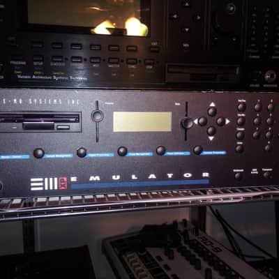 E-MU Systems Emulator III XP Rackmount 32-Voice Sampler Workstation 1993 - Black