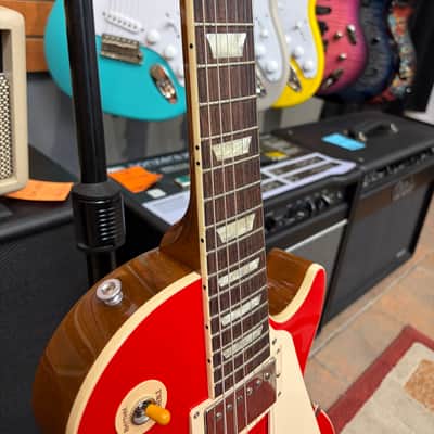 Gibson Les Paul Standard '50s Plain Top 2023 - Present - Cardinal Red imagen 3
