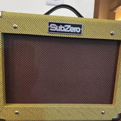 SubZero Micro UKULELE AMPLIFIER PORTABLE UKE AMP CREAM I-5U image 1