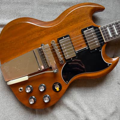 2025 Gibson SG Standard ‘61 GC Exclusive - Vintage Lyre Vibrola and Aged Finish image 3