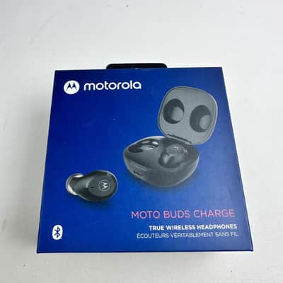 Motorola Motorola Moto Buds Charge True Wireless Earbuds, Bluetooth 5.0, Black image 11