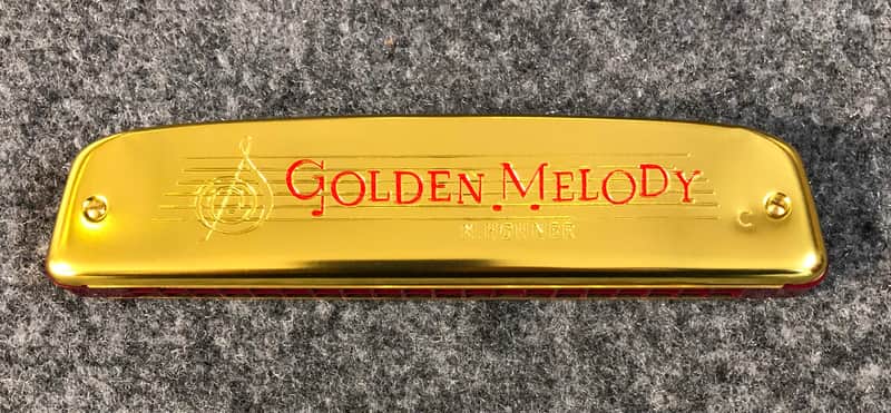 Hohner Golden Melody Harmonica Key of C image 1
