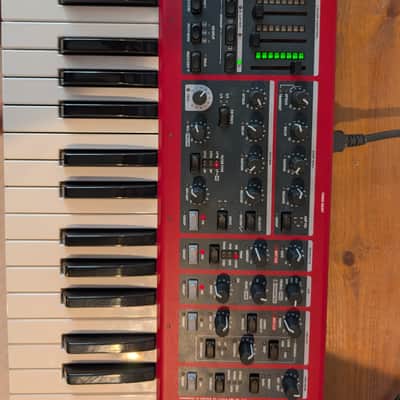 Nord Wave 2 61-Key 48-Voice Polyphonic Synthesizer 2013 - 2022 - Red image 7
