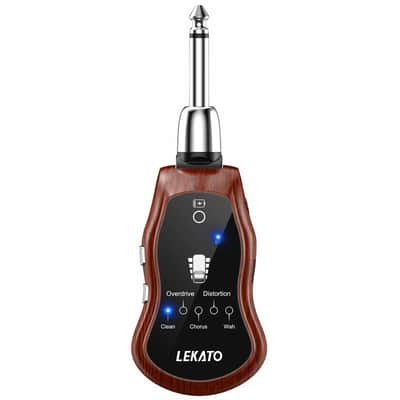 LEKATO Guitar Headphone Amplifier w/ bluetooth Receiver Clean Chorus Overdriver image 10