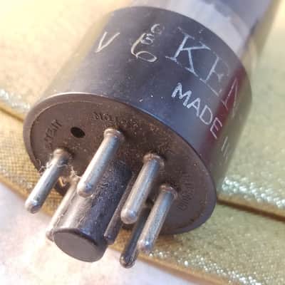Ken-Rad VT-107A tNOS AT1000 TESTED Vacuum Tube military Premium Beam Power 6V6 1942-1948 image 8