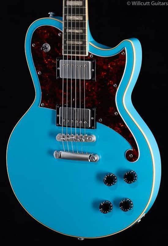 D'angelico Premier Brandon "Taz" Niederauer Atlantic Sonic Blue (376) image 1