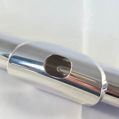 Sankyo Etude PA RC open hole flute solid silver headjoint ST-2 cut image 8