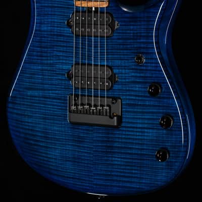 Ernie Ball Music Man JP15 Piezo Ultramarine Flame (249) image 1