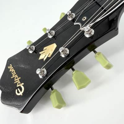 1996 Epiphone Riviera (Peerless Korea) - Vintage Sunburst image 16