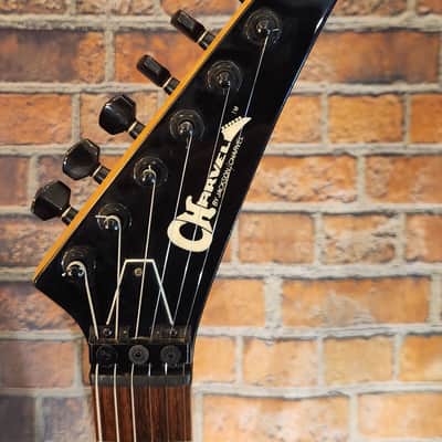 Vintage 1980s Charvel Model 2 Cream w/ Kahler & DiMarzio Super Distortion image 2