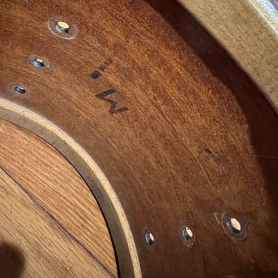 Slingerland 1950s Era Vintage 8x12 Tom Shell Late Radio King Era Maple/Poplar/Mahogany 3 Ply image 2