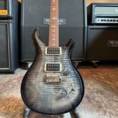 PRS Custom 24 2019 - Black Charcoal Wrap Burst image 1