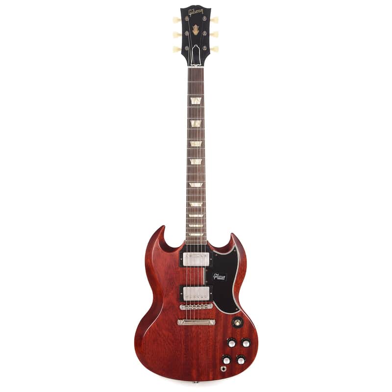 Gibson Custom Shop True Historic '64 SG Standard Reissue Red Aniline Dye VOS image 1